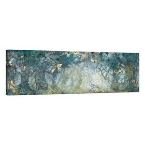 icanvas slw71 following the light canvas print by stephanie law, 16" x 48" x 1.5" depth gallery wrapped