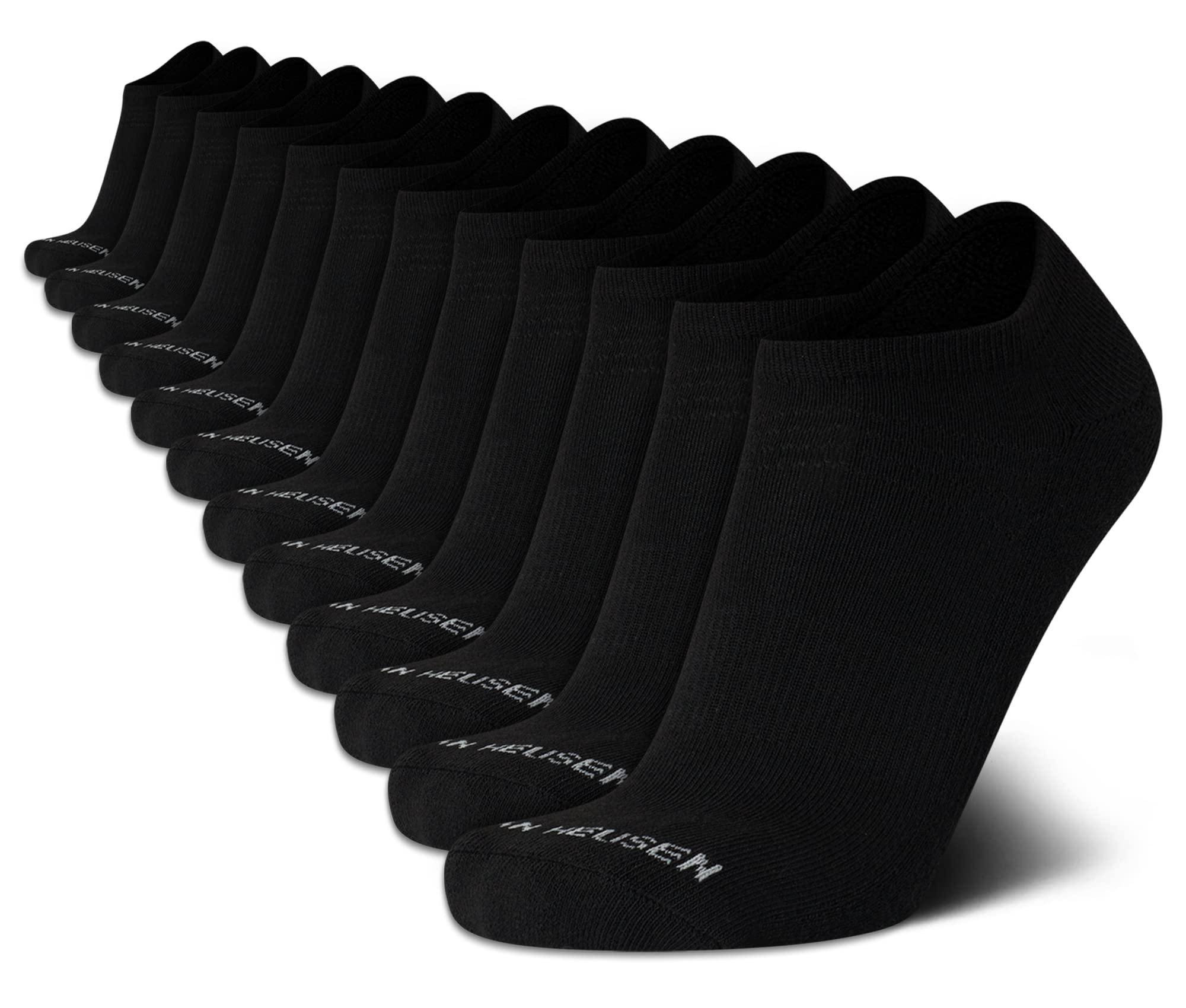 Van Heusen Men''s Socks - Low Cut No Show Athletic Performance Ankle Sock Liners (12 Pack), Size 6-12.5, Mixed