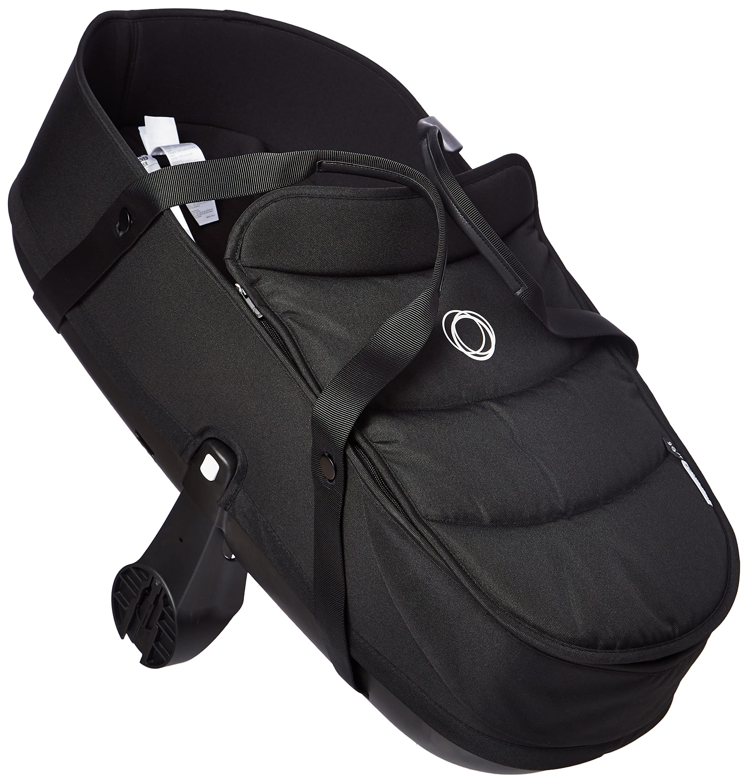 Bugaboo Bee 6 Bassinet Complete Newborn Stroller Accessory - Easily Connect to Bee 6 Stroller - Black