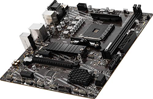 MSI A520M PRO Gaming Motherboard (AMD AM4, DDR4, PCIe 4.0, SATA 6Gb/s, Dual M.2, USB 3.2 Gen 1, HDMI/DP, Micro-ATX)