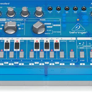 Behringer TD-3-BB Analog Bass Line Synthesizer with VCO/VCF, Baby Blue