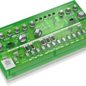 Behringer TD-3-LM Analog Bass Line Synthesizer with VCO, VCF, 16-Step Sequencer, Distortion Effects and 16-Voice Poly Chain