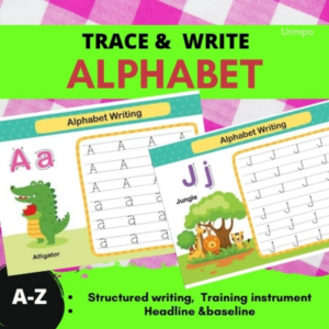 trace and write alphabet #3