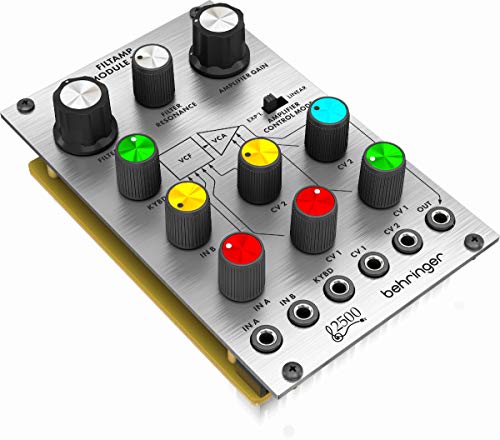 Behringer FILTAMP MODULE 1006 Legendary 2500 Series 24 dB Low-Pass VCF and VCA Module for Eurorack