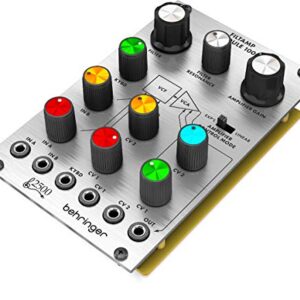 Behringer FILTAMP MODULE 1006 Legendary 2500 Series 24 dB Low-Pass VCF and VCA Module for Eurorack