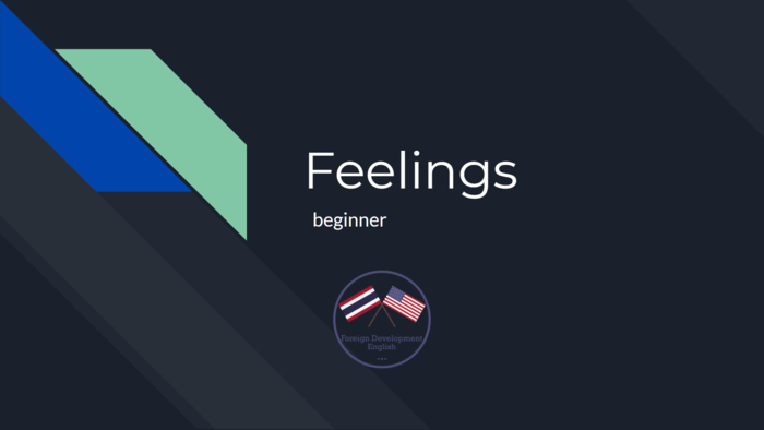 Feelings - ESL PPT Lesson for Beginner (A1, A2) Students