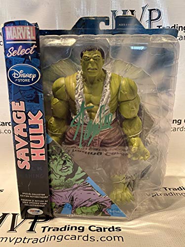 PSA/DNA Stan Lee Autograph Marvel Select Savage Hulk Action Figure