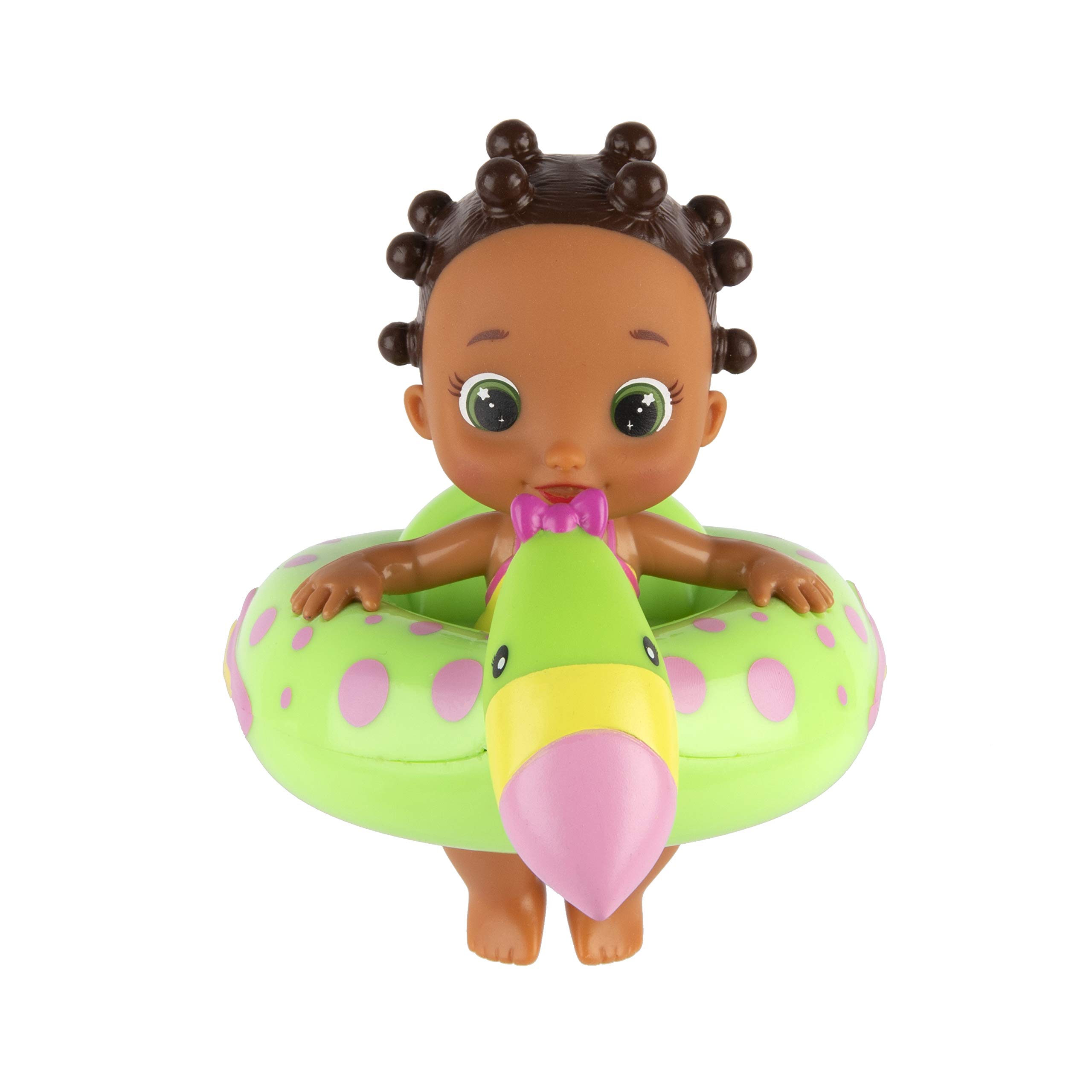 Bloopies Floaties Bath Toy - 4 Doll Set + Organizer