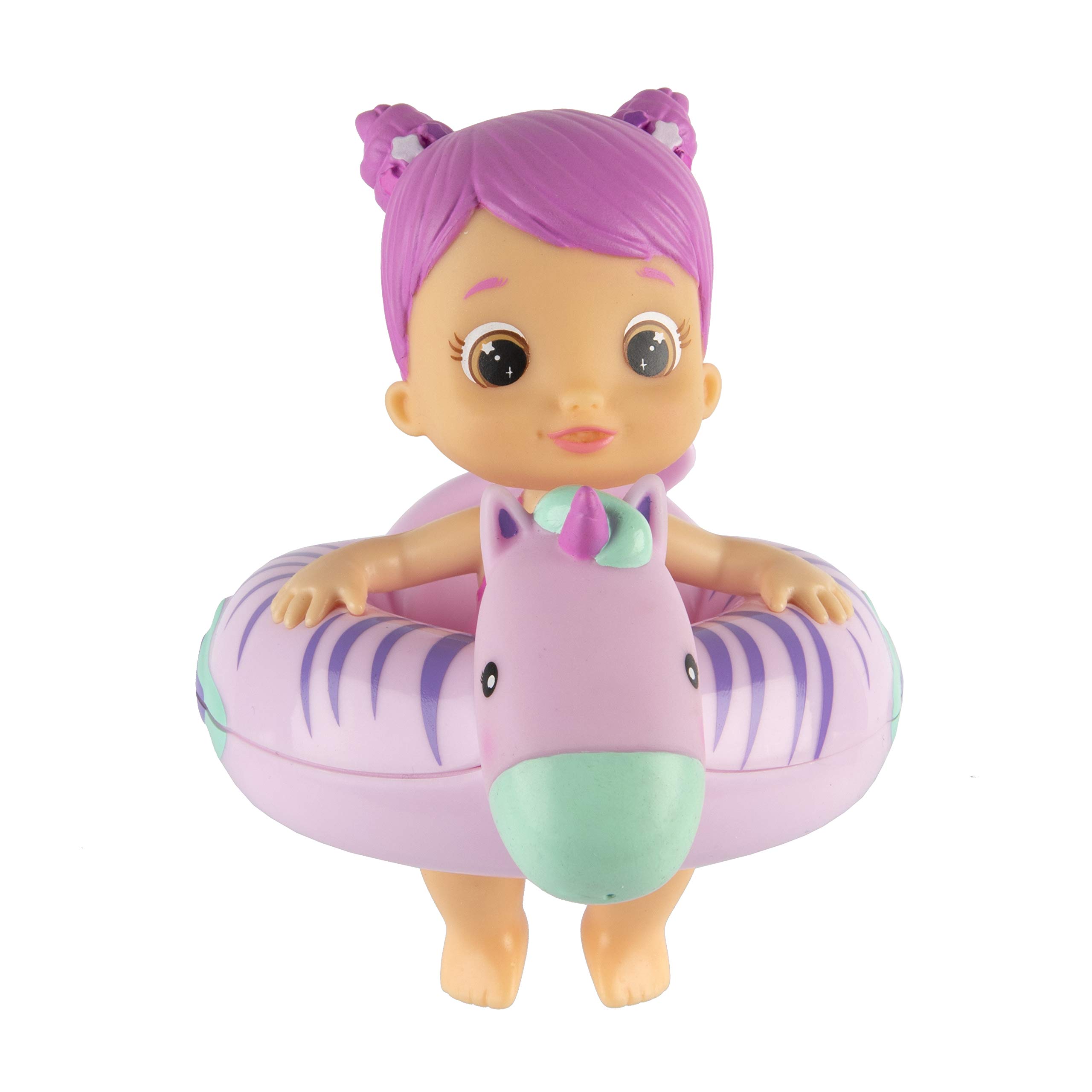 Bloopies Floaties Bath Toy - 4 Doll Set + Organizer