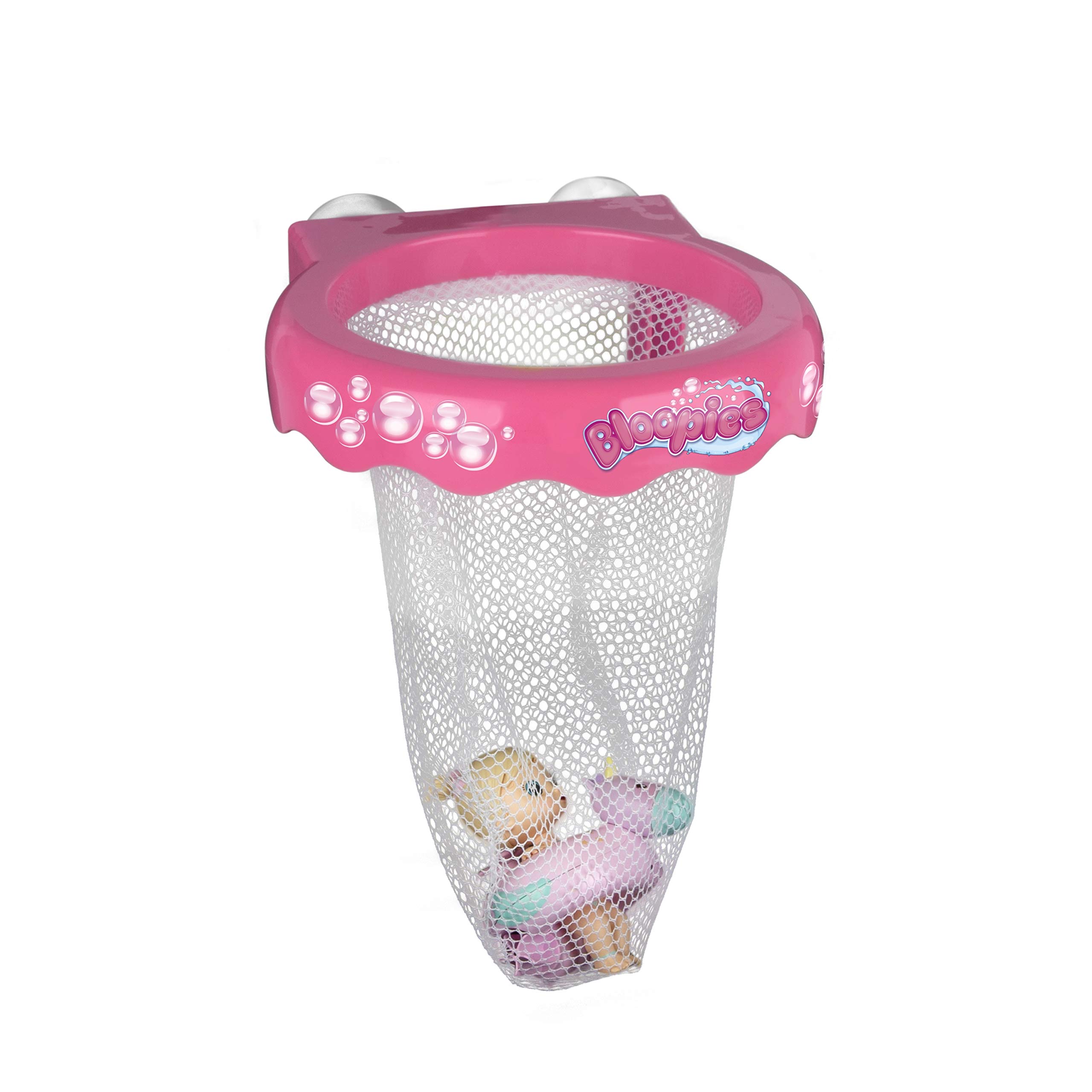 Bloopies Floaties Bath Toy - 4 Doll Set + Organizer