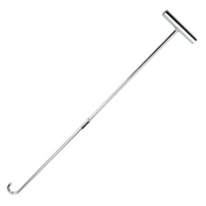 scottchen pro 5th wheel pin puller 32" solid steel with chrome plating heavy duty - 1pack