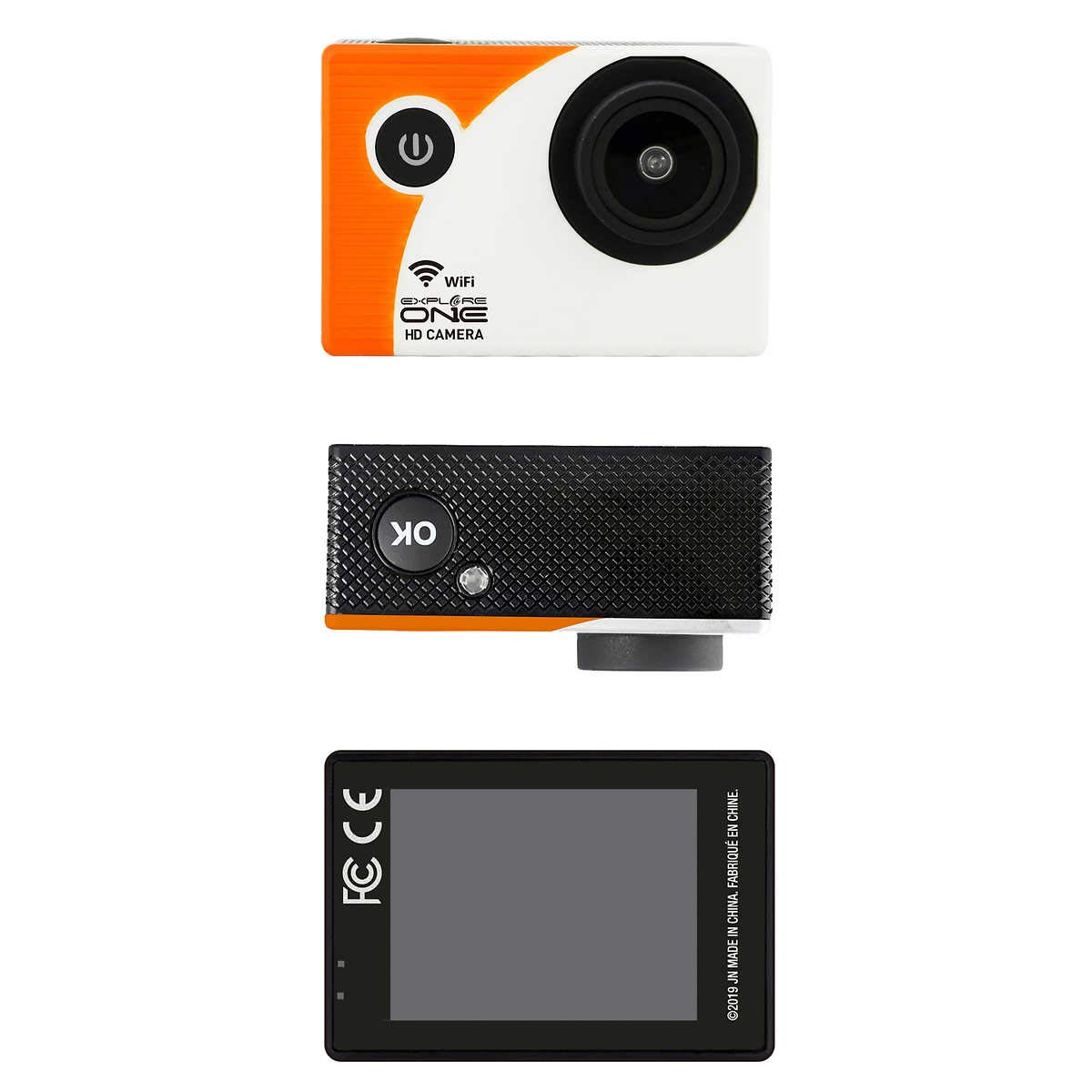 ExploreOne 1080P HD Action Camera with Wi-Fi Item 2450002