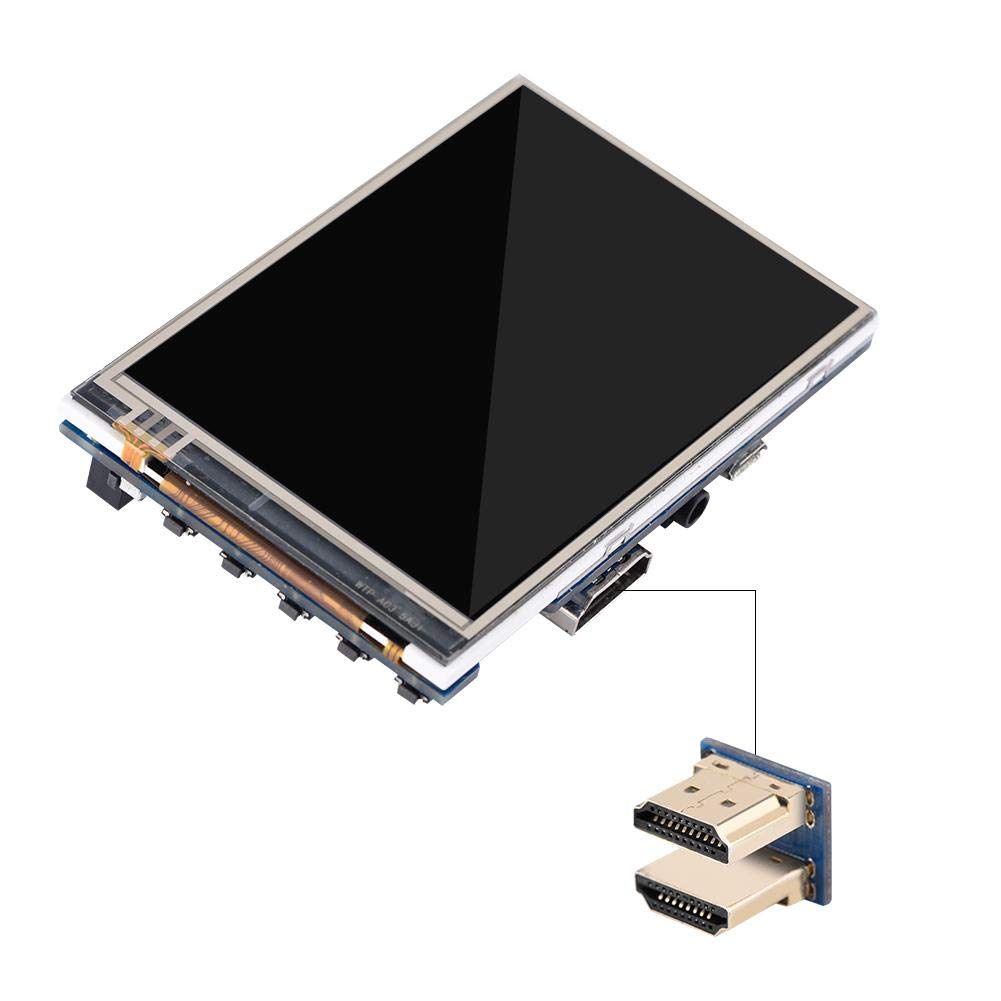 3.5 inch 1080P LCD Touch Screen Black Acrylic Cover Set Compatible with