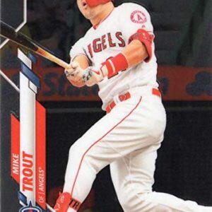 2020 Topps Chrome #1 Mike Trout Los Angeles Angels Baseball Card