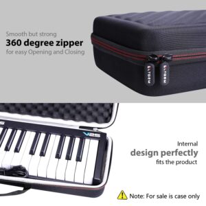 LTGEM Controller Case for Alesis V25-25-Key USB MIDI Keyboard Controller, Hard Storage Travel Protective Carrying Bag