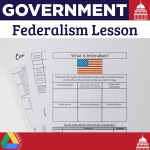 federalism lesson