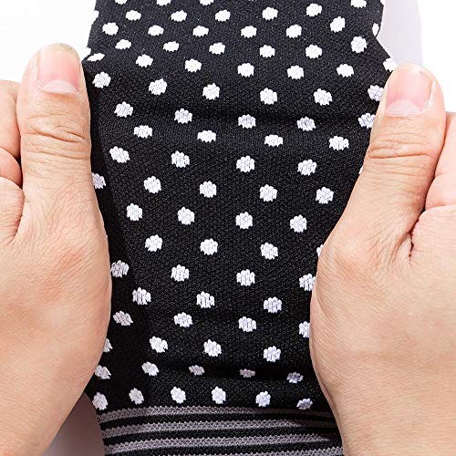 LEOSTEP Compression Socks for Women & Men Circulation, Long Stockings Support for Nurses, Sports, Pregnant, Hiking, Running