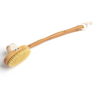 Dry Body Brush | Anti Cellulite Brush | Blood Circulation, Skin Smoothing | Tighten, Tone, Exfoliate & Firm Skin | Use on Scalp, Skin & Muscles