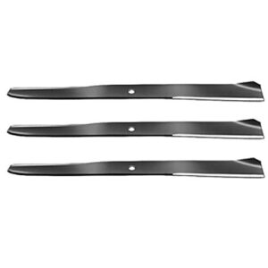 stevens lake parts set of 3 standard mower blade fits toro 42" deck various applications & 136e 71255 74325 74327 74330 74350 74380 models replaces 106-2247-03 110-6568-03 94-069