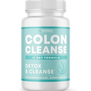 Colon Cleanse for Detox and Weight Loss | 15 Day Fast-Acting Detox Cleanse and Natural Laxative for Constipation Relief and Bloating Relief | Body Cleanse Detox for Women and Men | Vegan & Non-GMO