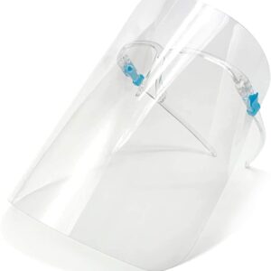 IntiMD Defender Plus Safety Full Face Shield Mask (10 Frames and 10 Shields)