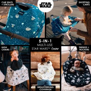 Milk Snob Original Star Wars 5-in-1 Cover, The Child, Added Privacy for Breastfeeding, Baby Car Seat, Carrier, Stroller, High Chair, Shopping Cart, Lounger Canopy - Newborn Essentials, Nursing Top