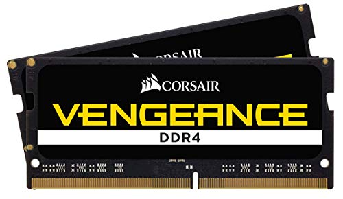 Corsair Vengeance Performance SODIMM Memory 32GB (2x16GB) DDR4 3200MHz CL22 Unbuffered for 8th Generation or Newer Intel Core™ i7, and AMD Ryzen 4000 Series Notebooks