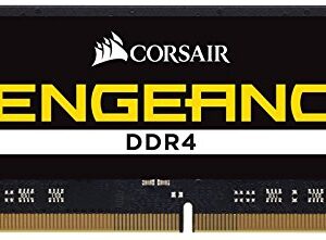 Corsair Vengeance Performance SODIMM Memory 32GB (2x16GB) DDR4 3200MHz CL22 Unbuffered for 8th Generation or Newer Intel Core™ i7, and AMD Ryzen 4000 Series Notebooks