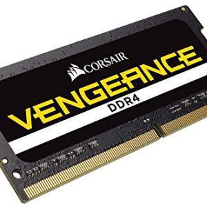 Corsair Vengeance Performance SODIMM Memory 32GB (2x16GB) DDR4 3200MHz CL22 Unbuffered for 8th Generation or Newer Intel Core™ i7, and AMD Ryzen 4000 Series Notebooks