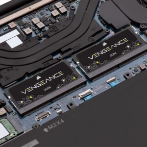 Corsair Vengeance Performance SODIMM Memory 32GB (2x16GB) DDR4 3200MHz CL22 Unbuffered for 8th Generation or Newer Intel Core™ i7, and AMD Ryzen 4000 Series Notebooks