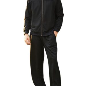 COOFANDY Men's Tracksuit Athletic Full Zip Casual Sports Jogging Gym Sweatsuit