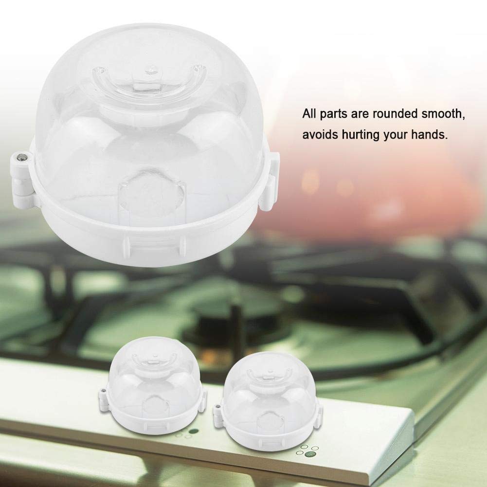 Haofy 2 PCS Children Safe Protective Stove Gas Knob Covers Baby Proof Kids Safety Lock Switch Cover for Gas Stove Knob