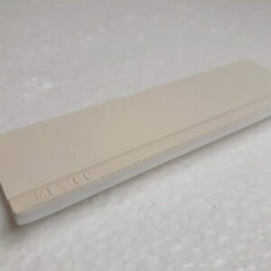 Bright White Arctic 2x6 in Ceramic Tile Mud Cap Bullnose Trim Edge 2 x 6 inch Mudcap Daltile Color 0190 Box 5 Piece