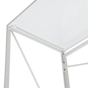 Convenience Concepts Xtra Folding Desk, White/White