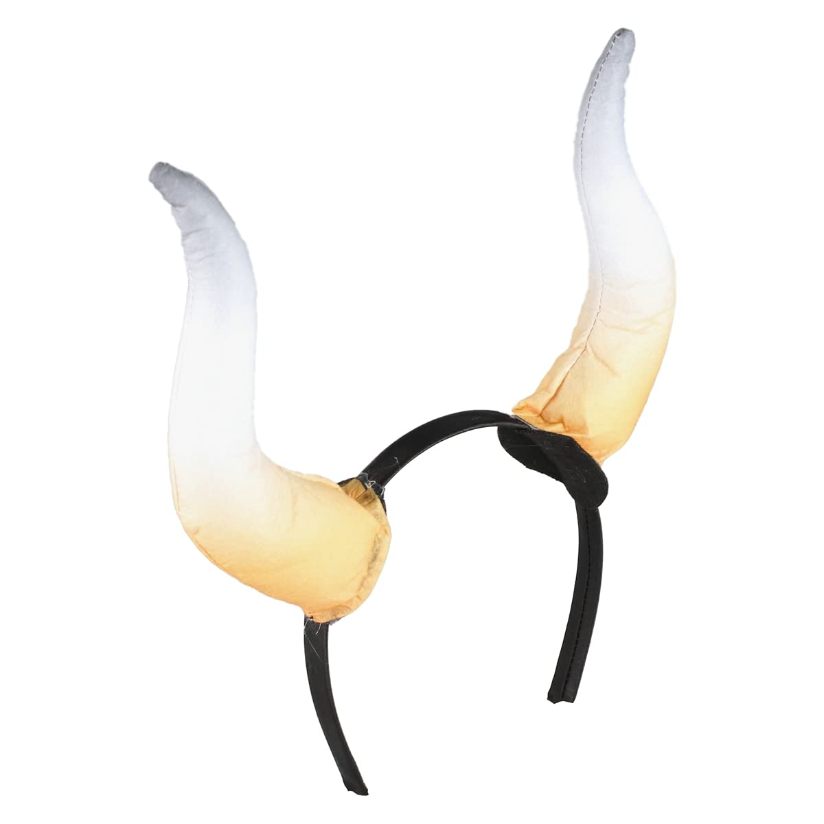 BinaryABC Halloween Large Bull Horns Costume Headband,Halloween Goat Horns Cosplay Costume Accessory,Halloween Party Favor