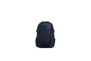 razer rogue v3 18" gaming laptop backpack: travel carry on computer bag - tear and water resistant - mesh side pocket - fits 18 inch notebook - black