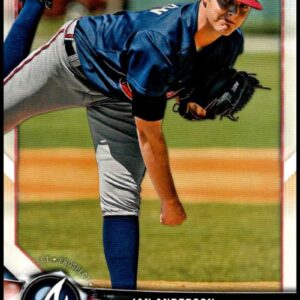 2018 Bowman Draft #BD-183 Ian Anderson RC Rookie Atlanta Braves MLB Baseball Trading Card