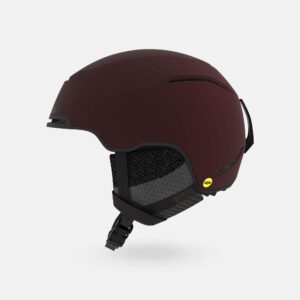 giro jackson mips ski helmet - snowboard helmet for men, women & youth - matte ox red - size l (59-62.5cm)