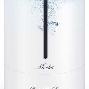 Mooka Humidifier, 4.5L(1.2Gal) Cool Mist Humidifier, Top Fill Cool Mist Humidifier for Bedroom, Large Room, Quiet Operation, 13-40 Hours, Auto Shut-Off Product Name