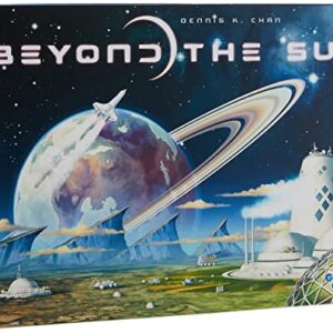 Rio Grande Games: Beyond The Sun, Strategy Board Game, Base Game, 2 to 4 Players, 90 to 120 Minute Play Time, for Ages 14 and up