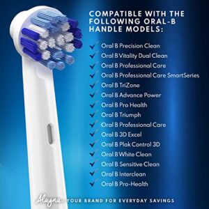 Replacement Toothbrush Heads Compatible with Oral-B Braun- 12 Pack – Best Oralb Compatible Electric Toothbrush- Fits Oral-B Floss, Cross, Precision, 3D, 1000, Kids, Sonic, Clean, Action &More