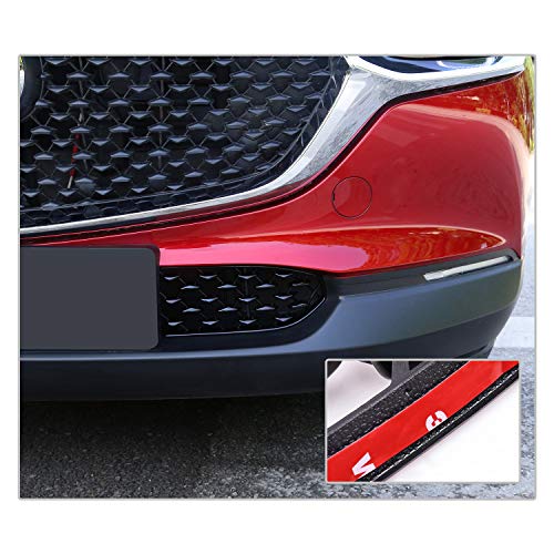 CDEFG CX30 Front Grill Mesh Inserts Trims Front Grille Guard for 2019 2020 2021 2022 2023 Mazda CX-30 Car Exterior Accessories ABS Material(2PCS) (300MM for CX30 Grilles)