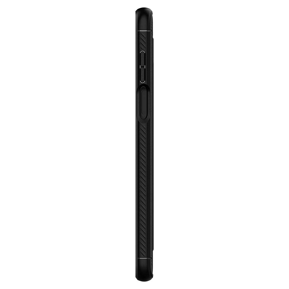 Spigen Rugged Armor Designed for Motorola One 5G Case (2020) - Matte Black