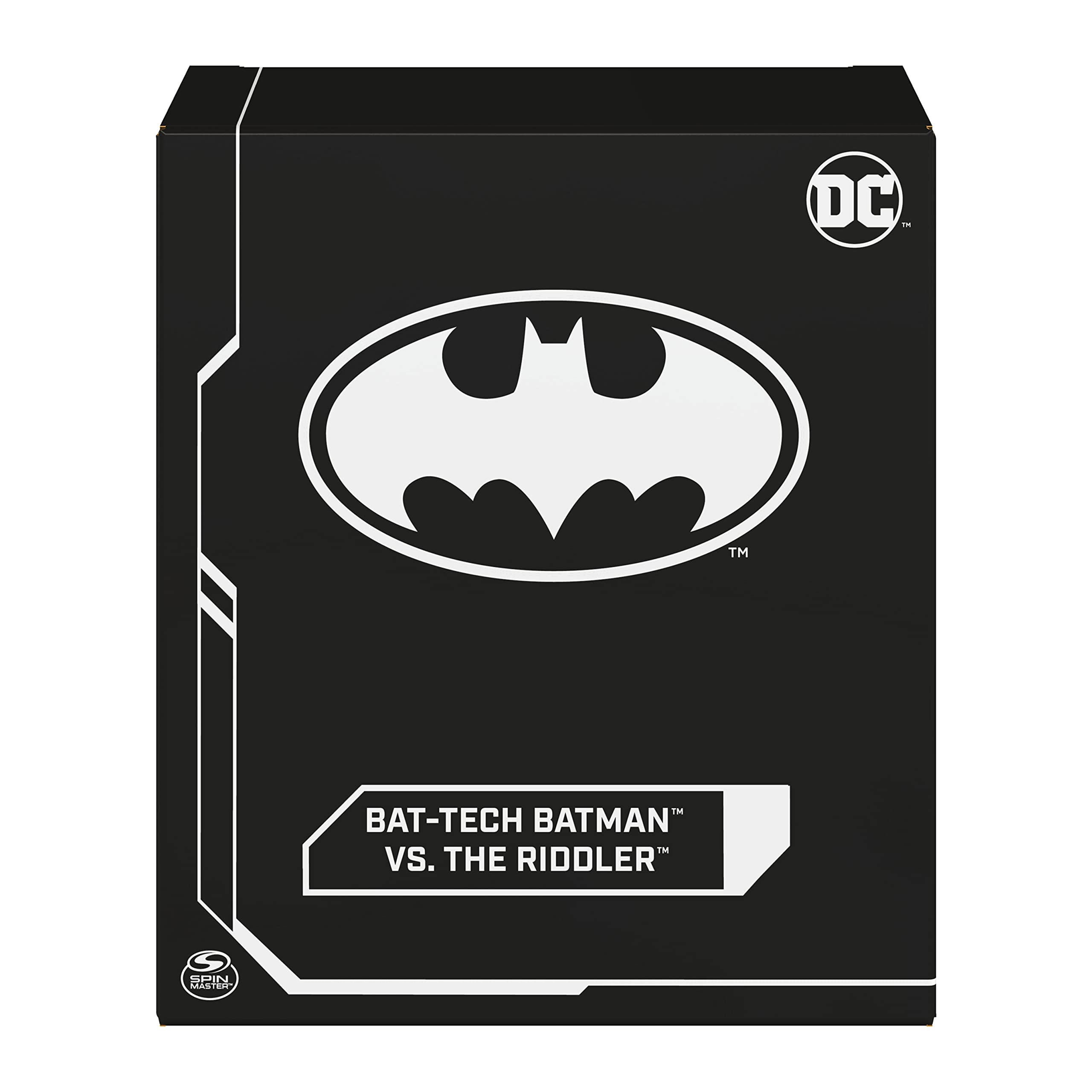 DC Comics Batman 4-inch Batman and The Riddler Action Figures with 6 Mystery Accessories, Kids Toys for Boys Aged 3 and up