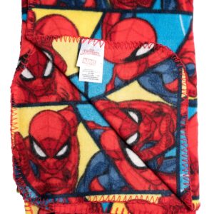 Spiderman Fleece Throw Blanket - Fun Superhero Fleece Throw Blanket for Girls & Boys, Soft & Cozy Plush Lightweight Fabric Bed Cover, Cool Bedroom Decor, Kids Throw Blanket - Size 45”x 60”