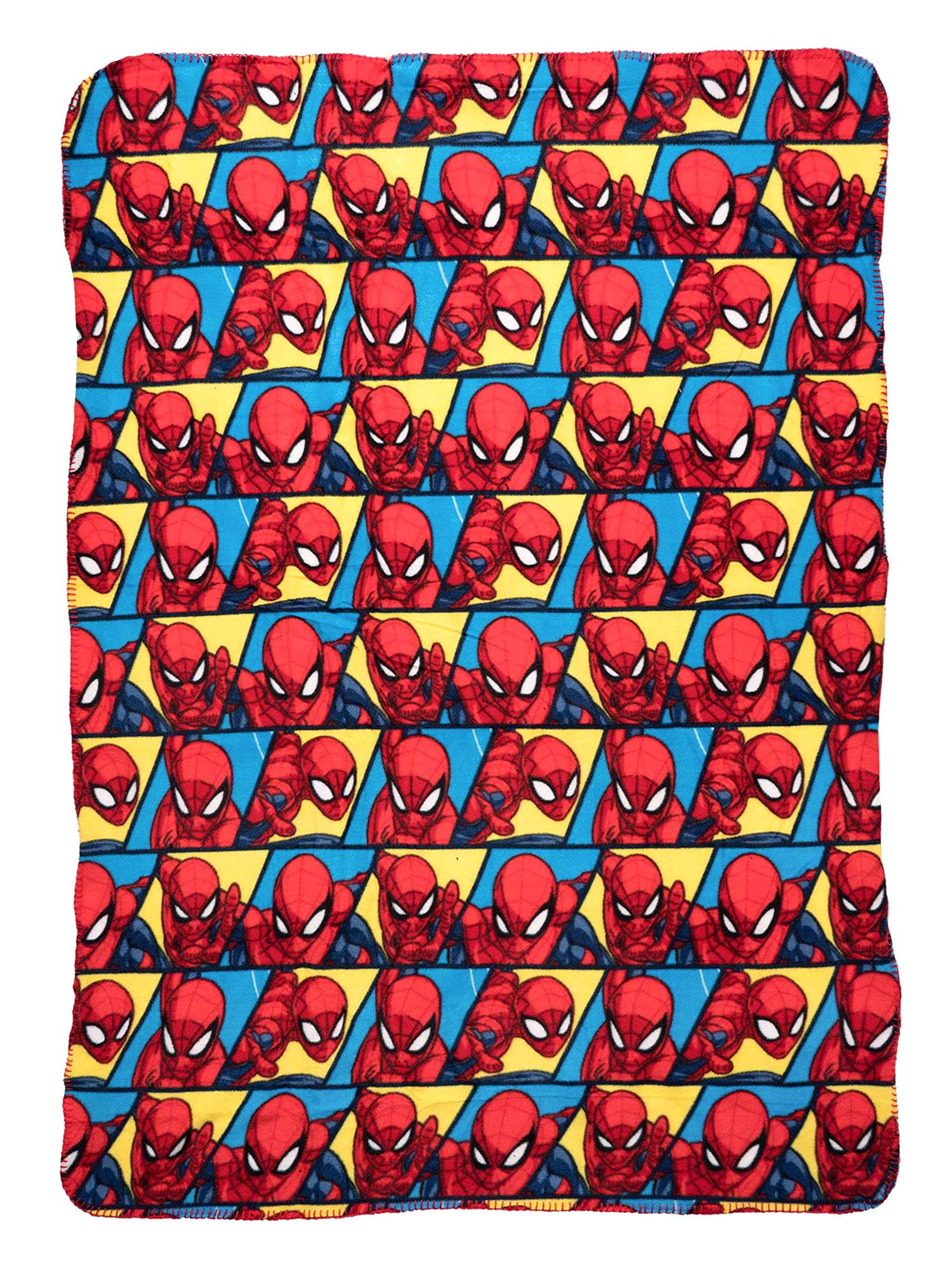 Spiderman Fleece Throw Blanket - Fun Superhero Fleece Throw Blanket for Girls & Boys, Soft & Cozy Plush Lightweight Fabric Bed Cover, Cool Bedroom Decor, Kids Throw Blanket - Size 45”x 60”