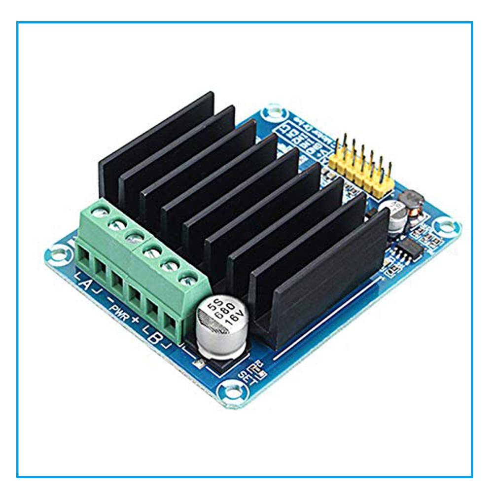 WSDMAVIS 1Pcs DC 5-12V 30A Dual Channel Motor Drive Controller Board H-Bridge PWM Speed Control Module for Arduino