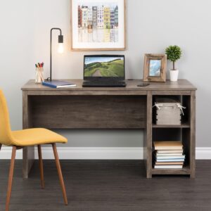 Prepac Sonoma Home Office Desk, 56", Drifted Gray