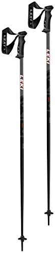 LEKI QNTM Ski Pole Pair - Black/Red 125