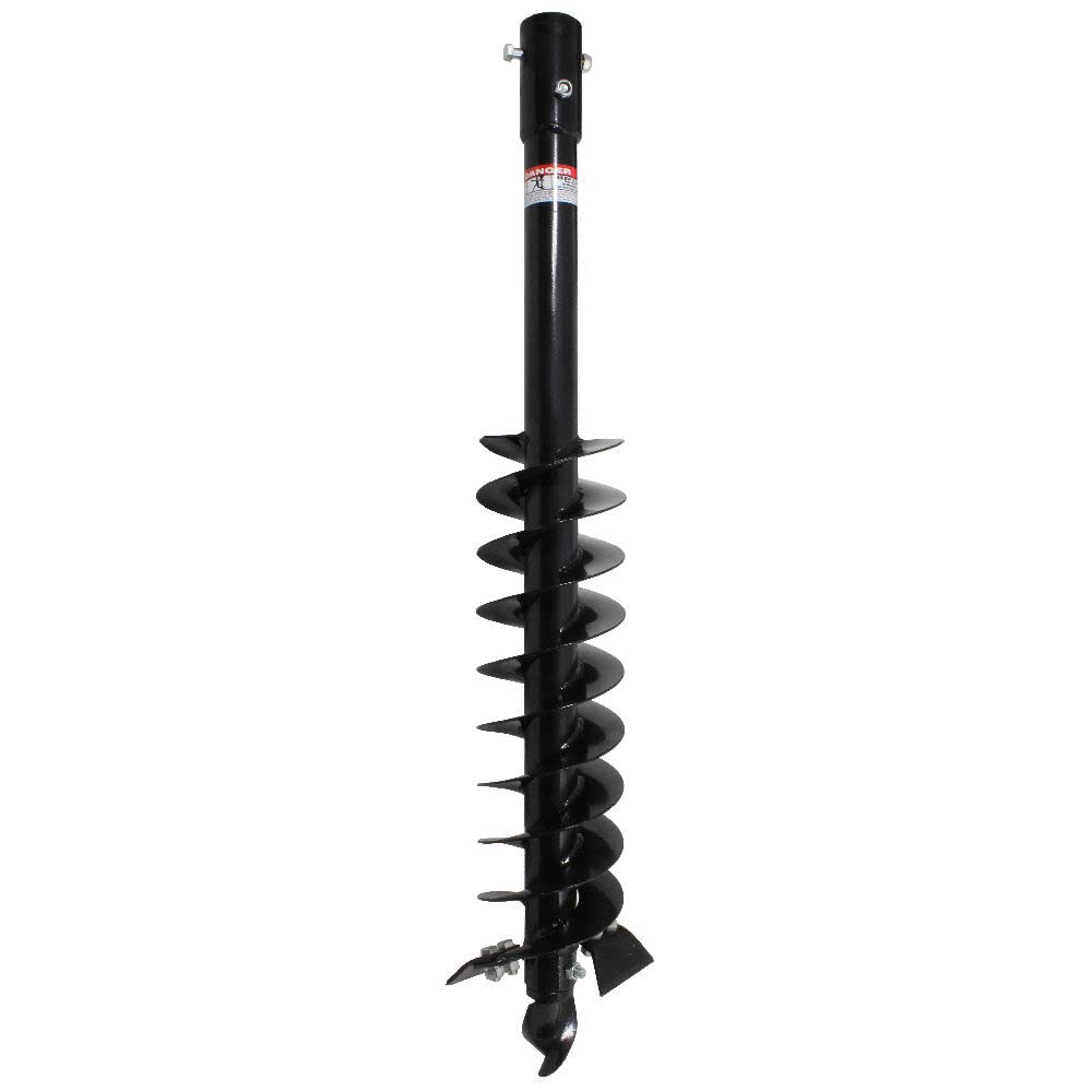 Titan Attachments Auger Post Hole Digger 9" 3 Point Heavy Duty Steel